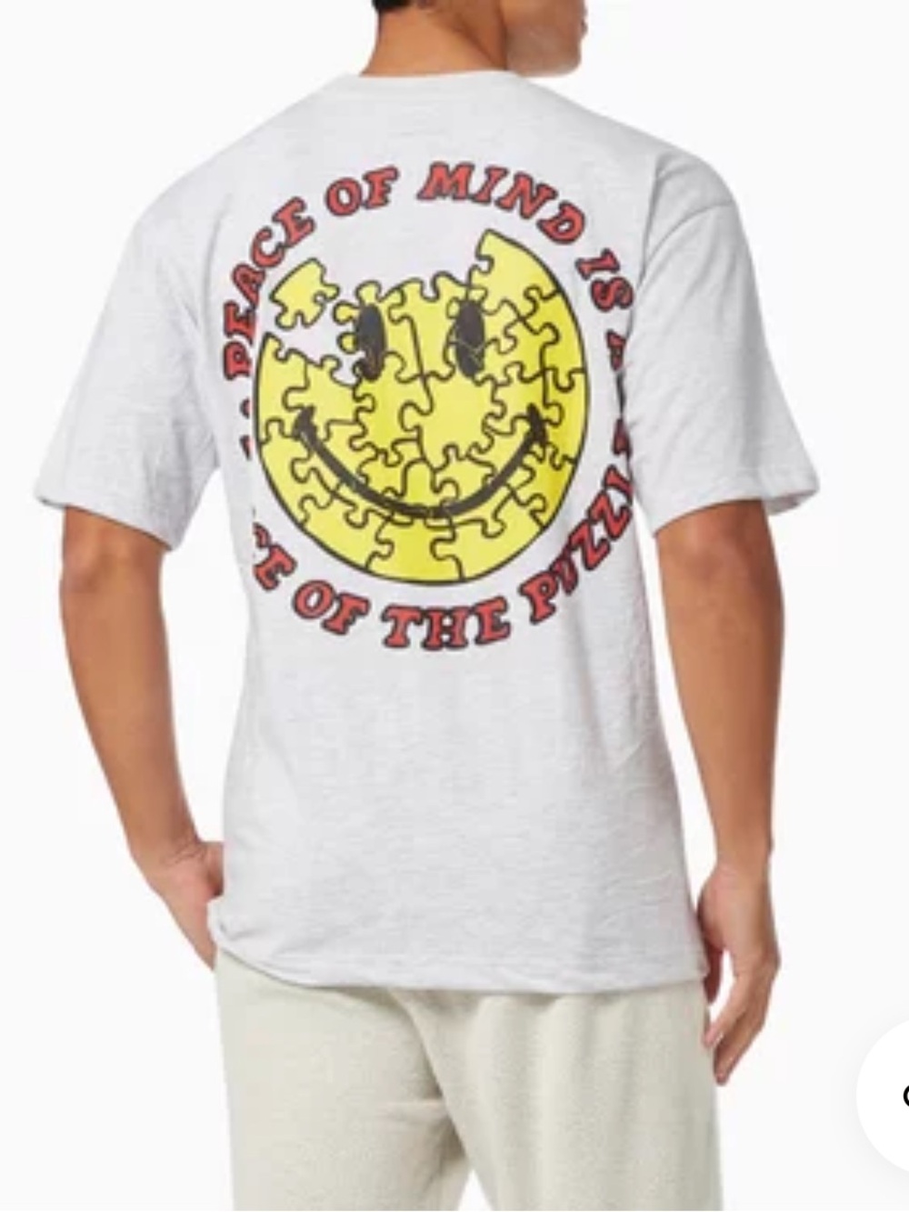 NWT Market Smiley Piece Of Mind T-Shirt! Size L